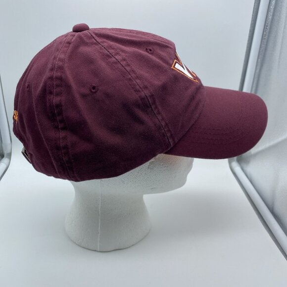 Virginia Tech Hokies VT Baseball Cap Hat Strap-back NCAA Men's Cotton - Picture 4 of 16